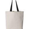 Custom Tote Bag with Contrast-Color Handles