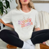 Custom Halloween Spooky Mama white T-Shirt new