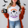 Custom Halloween spooky vibes white T-Shirts