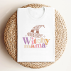 Custom Halloween witchy mama white T-Shirt new