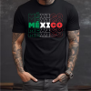 Playera Negra Personalizada México Para Hombre