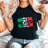 Playera Negra Personalizada VIVA MÉXICO CABRONAS Para Mujer