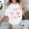 custom halloween coquette gosths cute white t-shirt