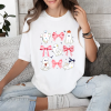 custom halloween cutes gosths coquete white t-shirt