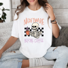 custom halloween nightmare before coffee white t-shirt new