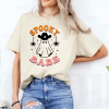 custom halloween spooky babe v2 natural t-shirt new