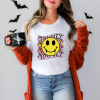 custom halloween spooky halloween white t-shirt