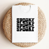 custom halloween spooky white t-shirt new