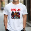 Custom White Shirt Thug Life Michael Myers, Jason, Scary Movie, Freddy, Chucky, Freddy Red Front