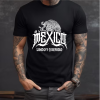 Playera Negra Personalizada México Lindo y Querido Blanco con Aguila Para Hombe1