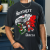 Playera Negra Personalizada Sangre Azteca Para Hombre