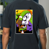 custom halloween homero zombie black back t-shirt