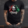 Custom Black T-Shirt Chucki Dark Front