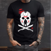 Custom Black T-Shirt Jason RedMoon Front