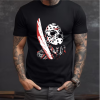 Custom Black T-Shirt JasonBlood Front