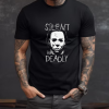 Custom Black T-Shirt Silent But Deadly Front