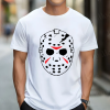 Custom White T-Shirt Jason Draw Front